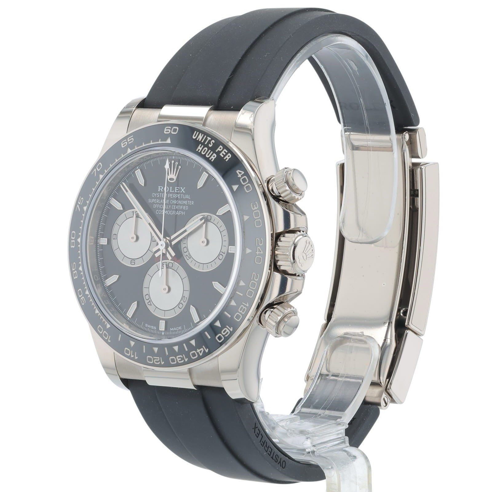 NEW 2025 Rolex Daytona 18k White Gold Black Dial 40mm Automatic Mens 126519LN