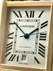 Cartier Tank Solo XL 18k Rose Gold 31mm Automatic Men’s Watch W5200026