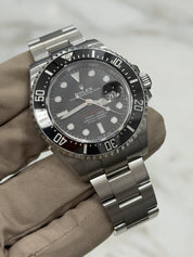2021 Rolex Red Sea-Dweller 126600 Automatic Oyster 43mm Black Dial Men's Watch