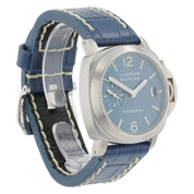 Panerai Luminor Marina Stainless Steel Blue Dial 40mm Automatic Mens PAM00070