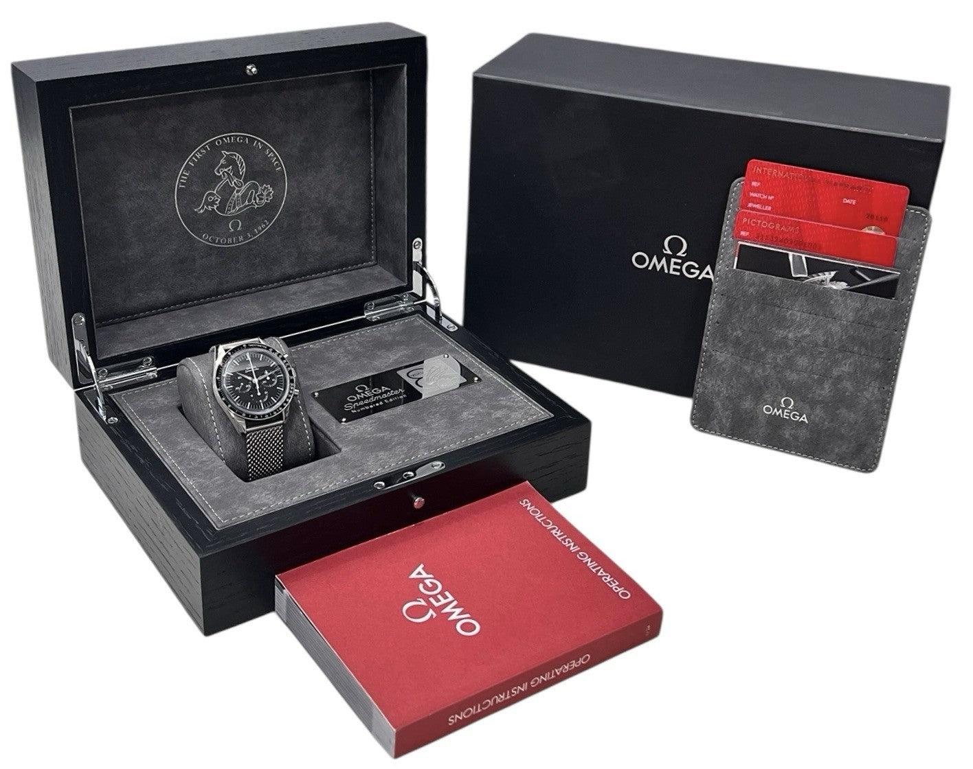 Omega Speedmaster Steel Black Dial 39mm Manual Wind Men's Watch 311.32.40.30.001