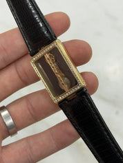 Corum Golden Bridge Diamond Wind Up 18k Yellow Gold Men's Watch - FOR PARTS