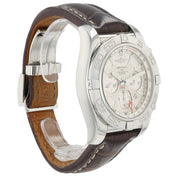Breitling Chronomat Silver Dial Stainless Steel 47mm Automatic Movement AB0410