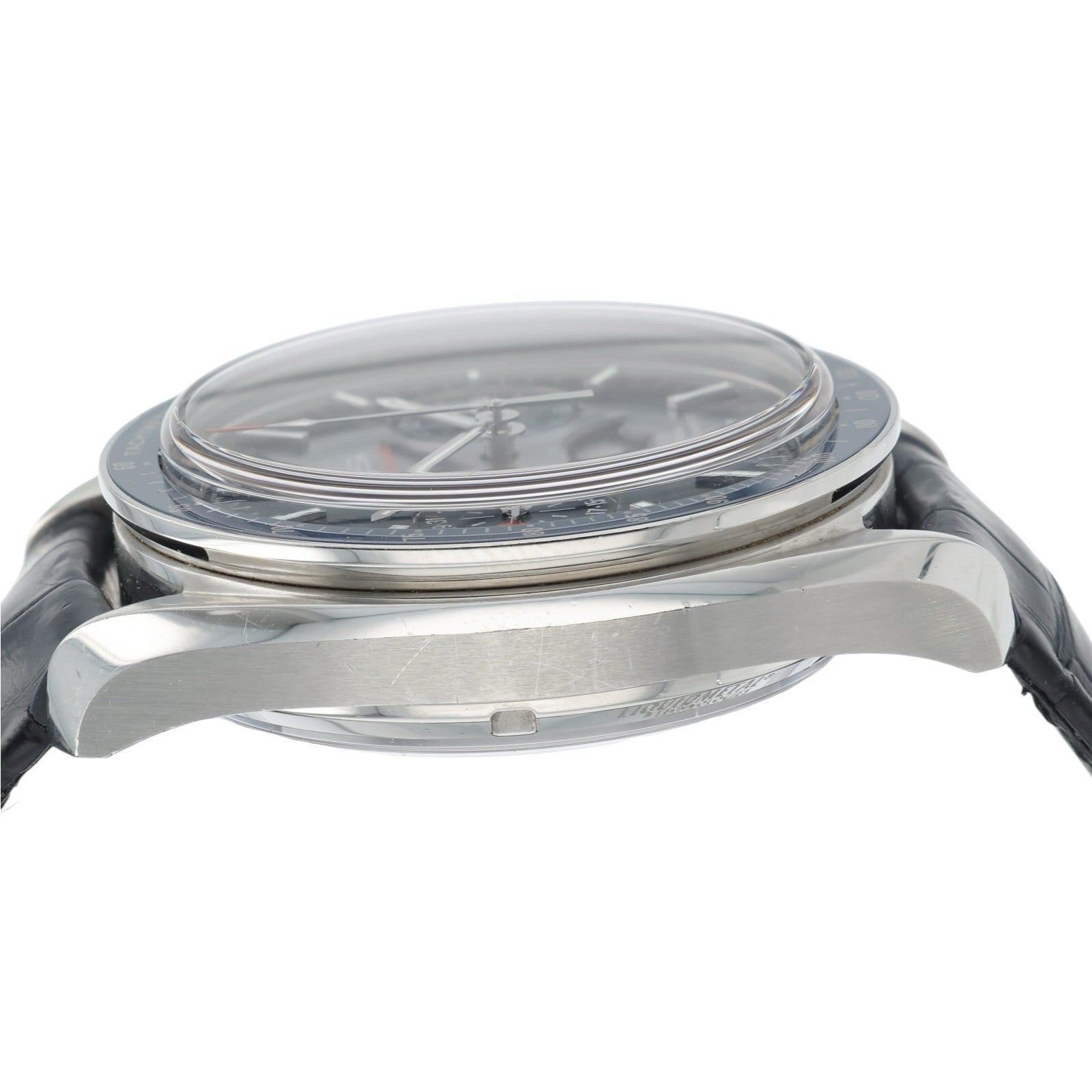 Omega Speedmaster Moonphase Steel Blue Dial 44.25mm Mens 304.33.44.52.03.001