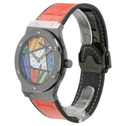 Hublot Classic Fusion Pop Art Dial Ceramic 45mm Manual Wind Mens 515.CS.0910.LR