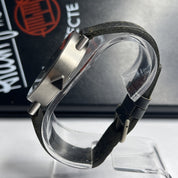 Alain Silberstien 39.5mm Titanium Automatic Date Watch Mother Pearl Dial w/ Box