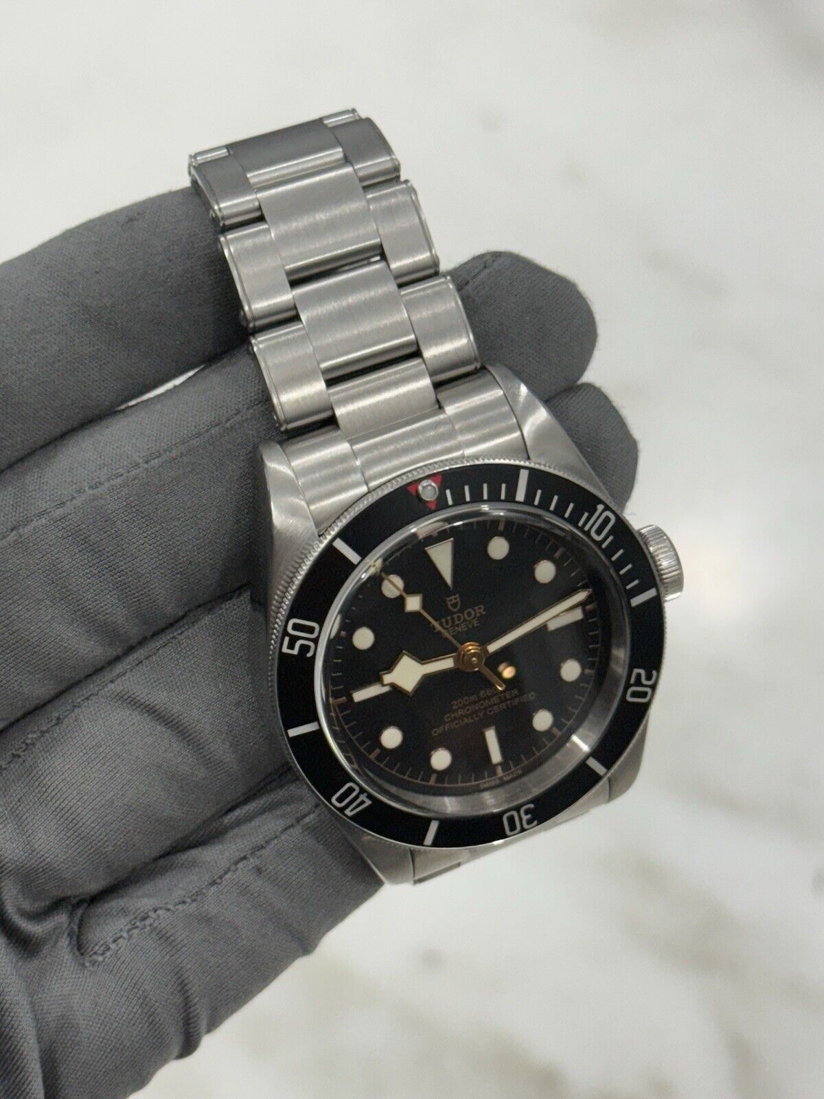 2018 Tudor Black Bay Heritage 79230N Stainless Steel Men's Watch 41mm Black Dial