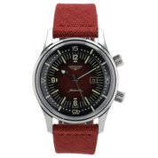 Longines Legend Diver Red Dial Stainless Steel 36mm Automatic Unisex L3.374.4