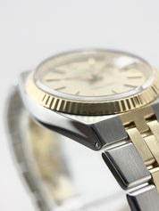 Rolex Datejust 36 Stainless Steel & Gold 36mm Automatic Men’s Watch 1630