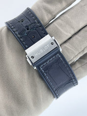 Hublot Classic Fusion Titanium Blue Dial 45mm Men's Watch 511.NS.7170.LR