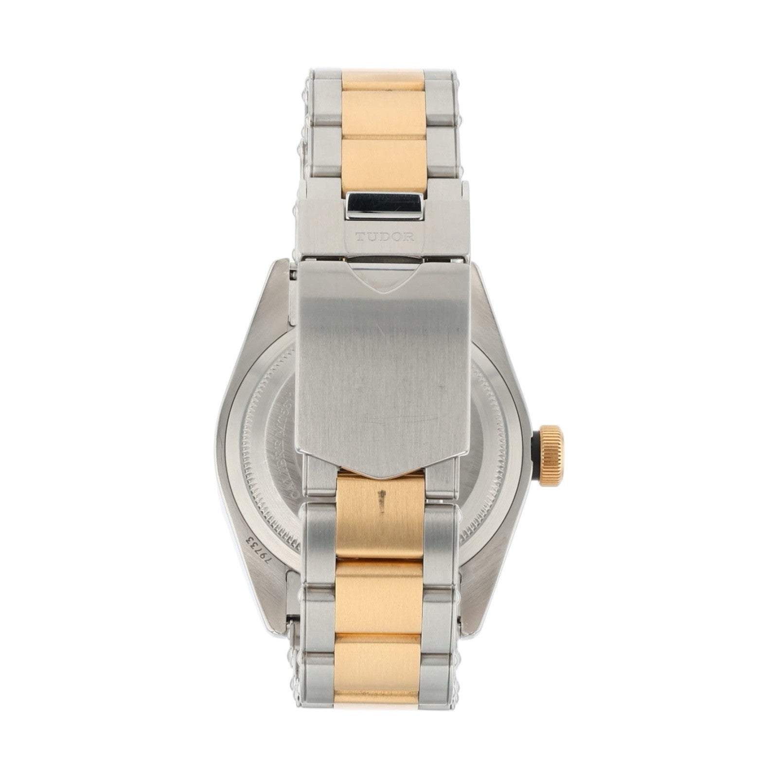 Tudor Black Bay Steel & Gold Black Dial 41mm Automatic Men’s Watch 79733N