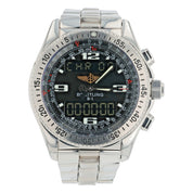 Breitling B1 Stainless Steel Black Dial 43mm Quartz Movement Mens Watch A68362