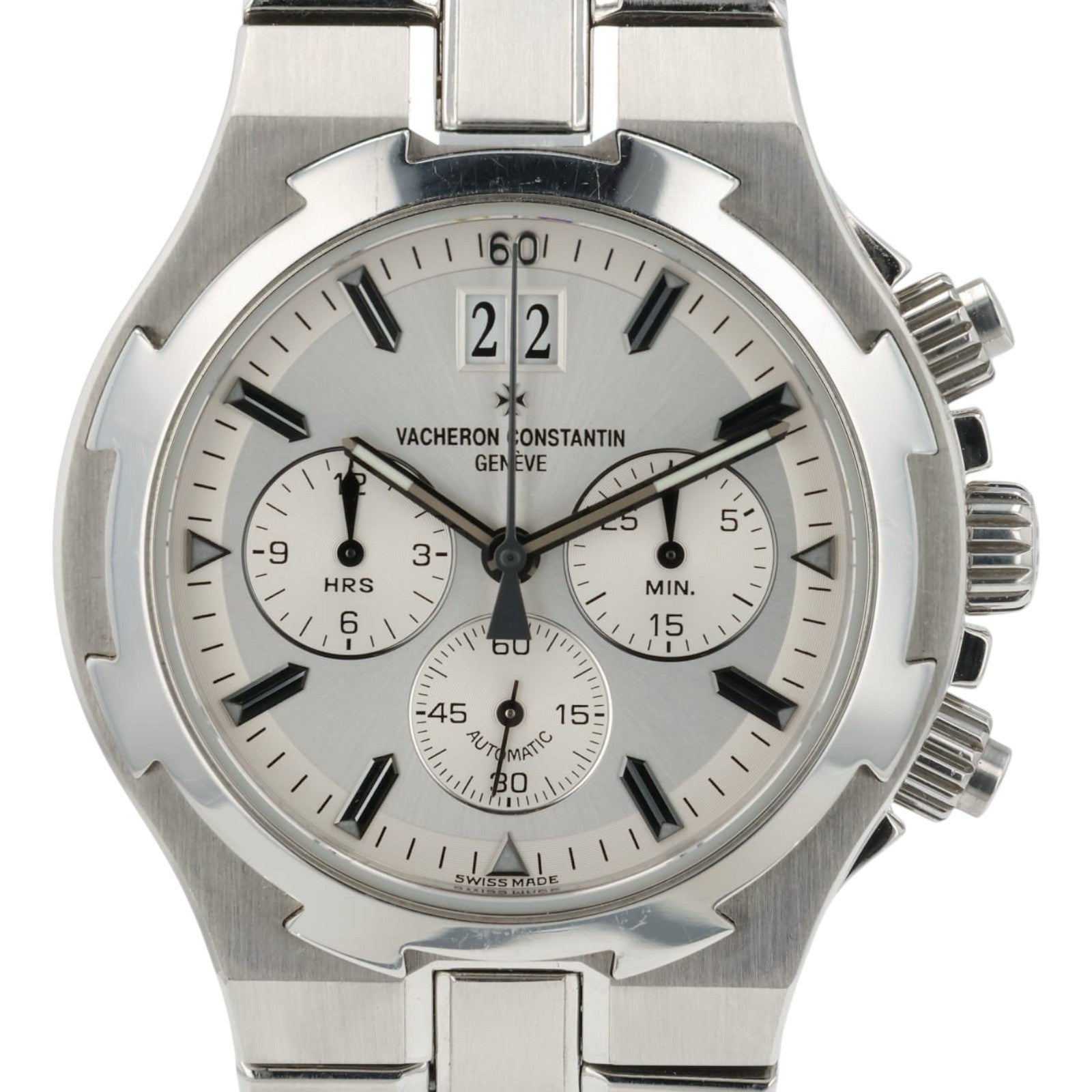 Vacheron Constantin Overseas Silver Dial Steel 40mm Automatic Mens Watch 49140