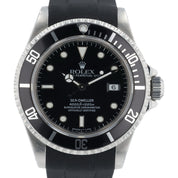 Rolex Sea-Dweller Black Dial Stainless Steel 40mm Automatic Men’s Watch 16600