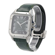 Cartier Santos Stainless Steel Green Dial 40mm Automatic Men’s Watch WSSA0062