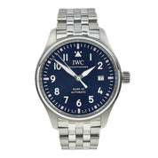 IWC Pilot Mark XX Stainless Steel Blue 40mm Automatic Men’s Watch IW328204 - B/P