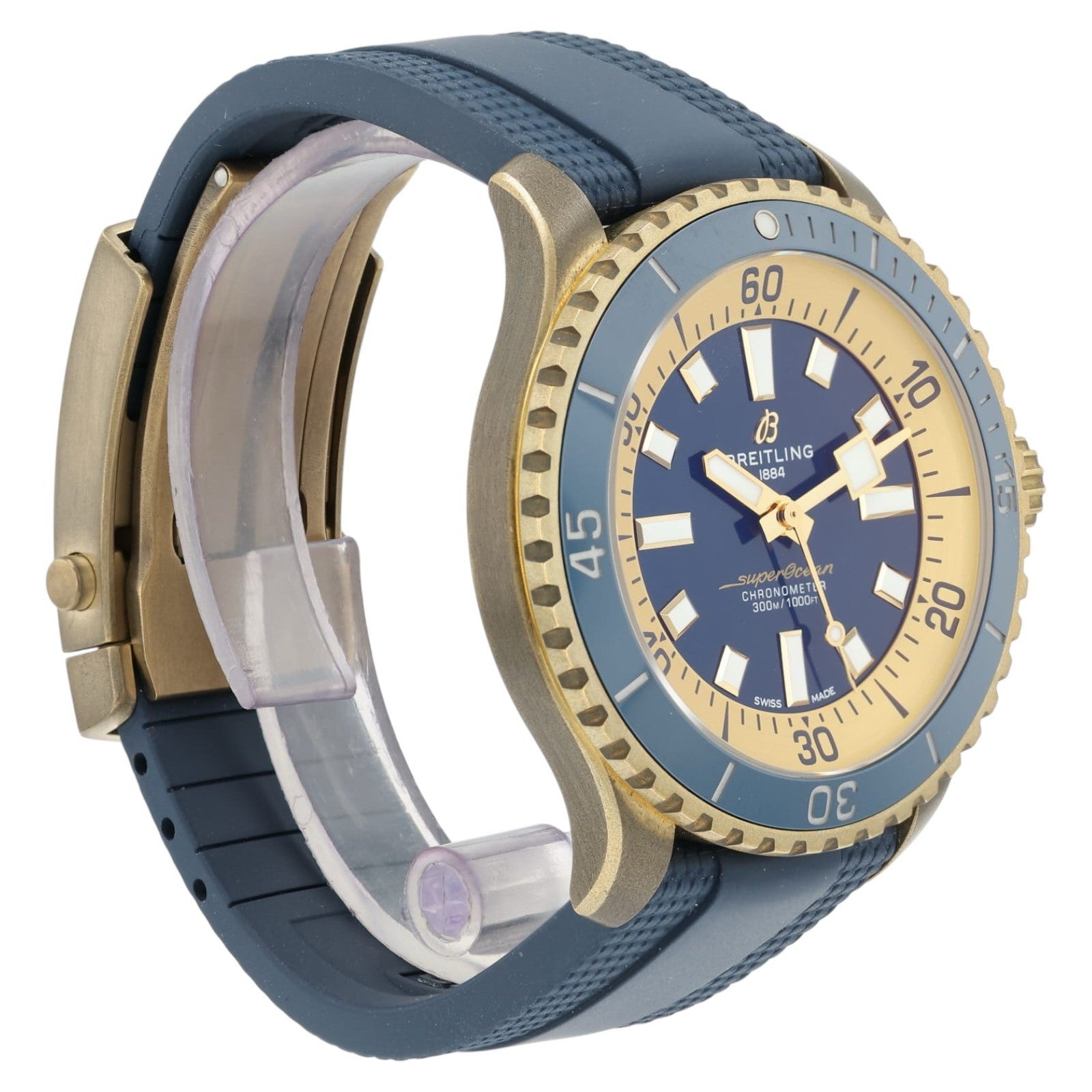 Breitling Bronze SuperOcean Blue Dial 44mm Automatic Men’s Watch N17376