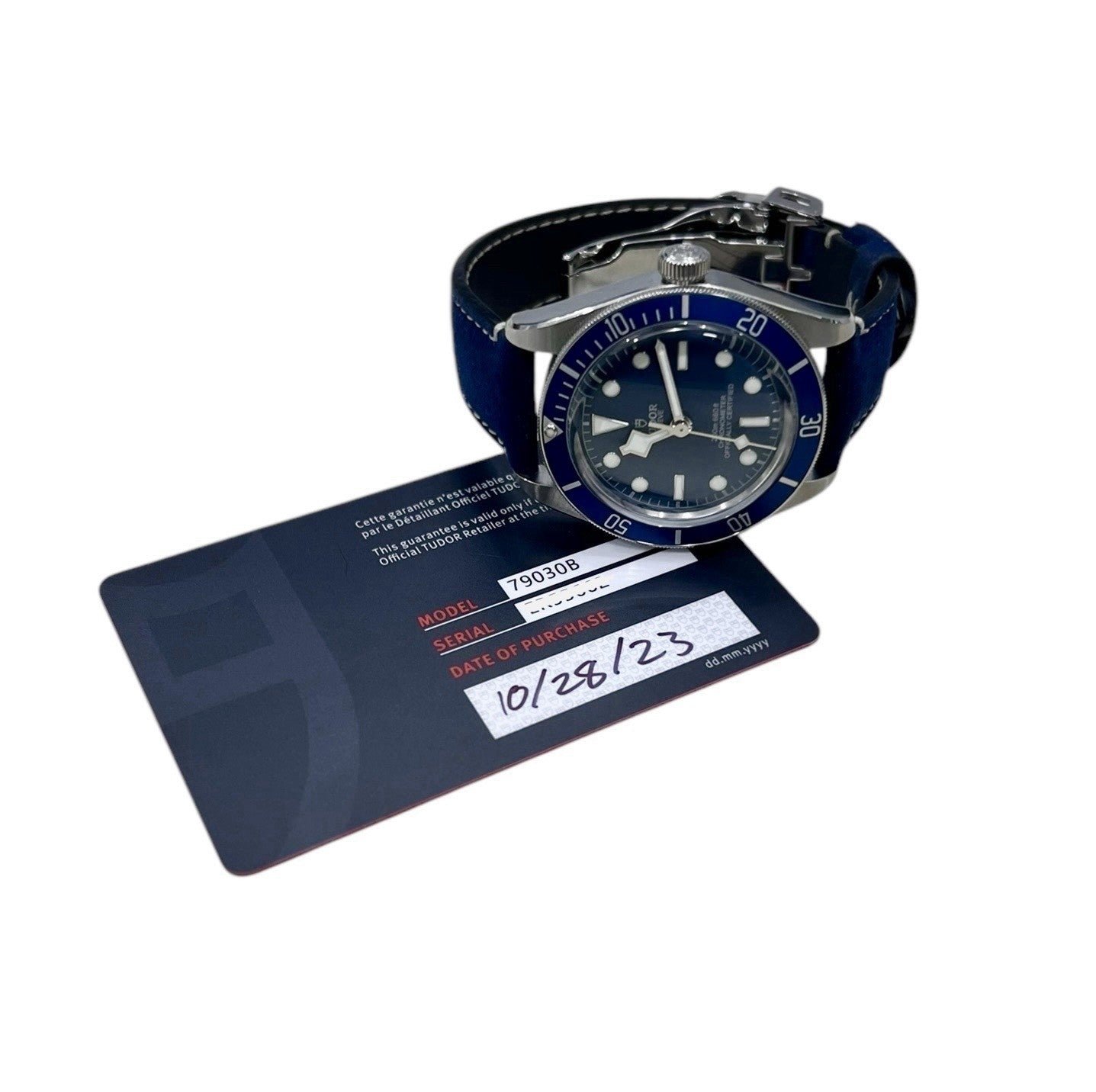 Tudor Black Bay Fifty-Eight Stainless Steel Blue Dial 39mm Automatic Men’s 7903B