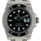 Rolex Submariner Stainless Steel Black Dial 40mm Automatic Mens Watch 116610LN