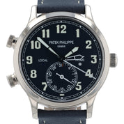 Patek Philippe Calatrava Blue Dial 18k White Gold 42mm Automatic Men’s 5524G-001