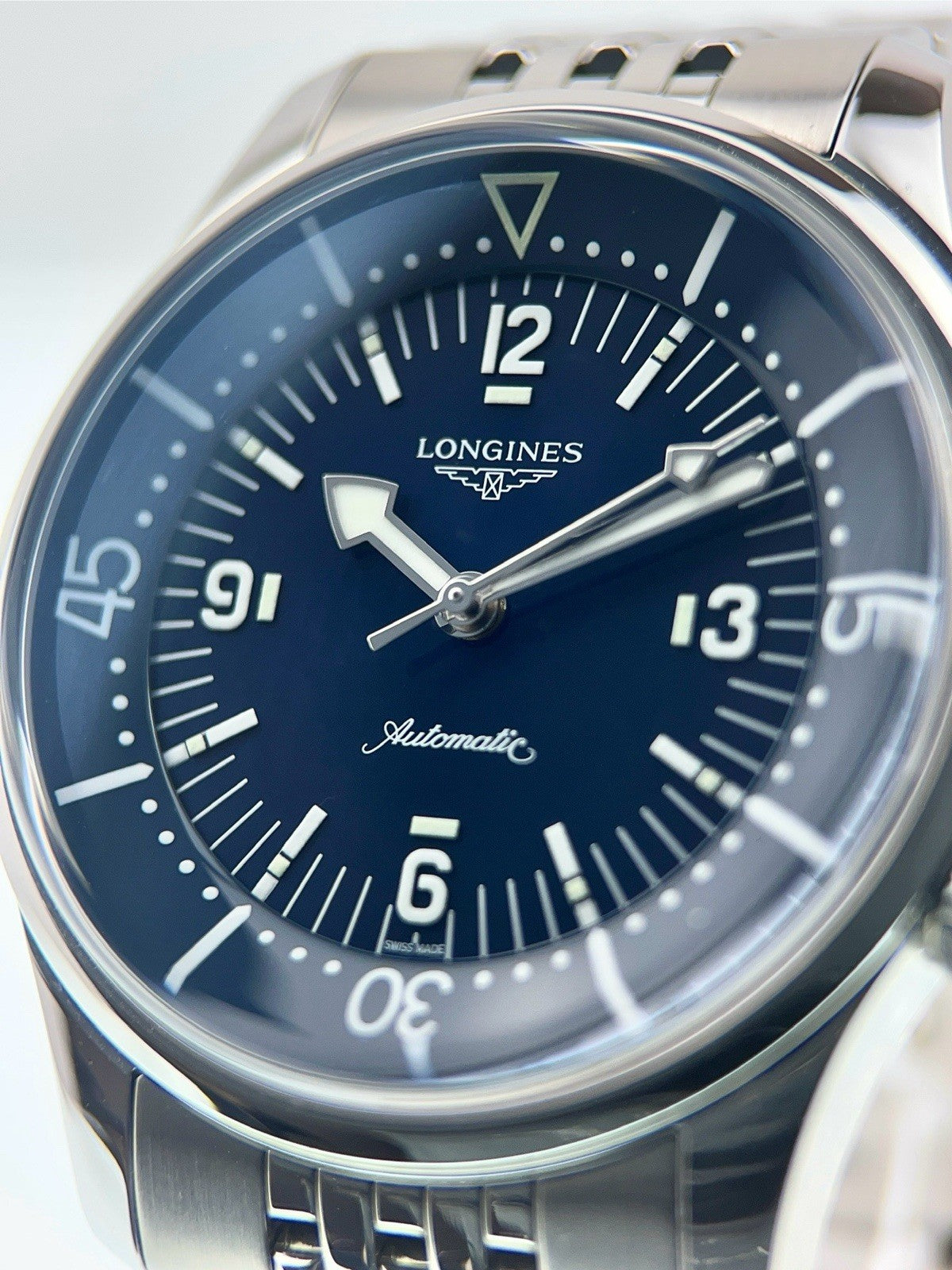 Longines Legend Diver Stainless Steel Blue Dial 39mm Automatic Mens L37644906