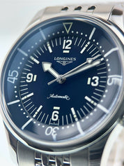 Longines Legend Diver Stainless Steel Blue Dial 39mm Automatic Mens L37644906
