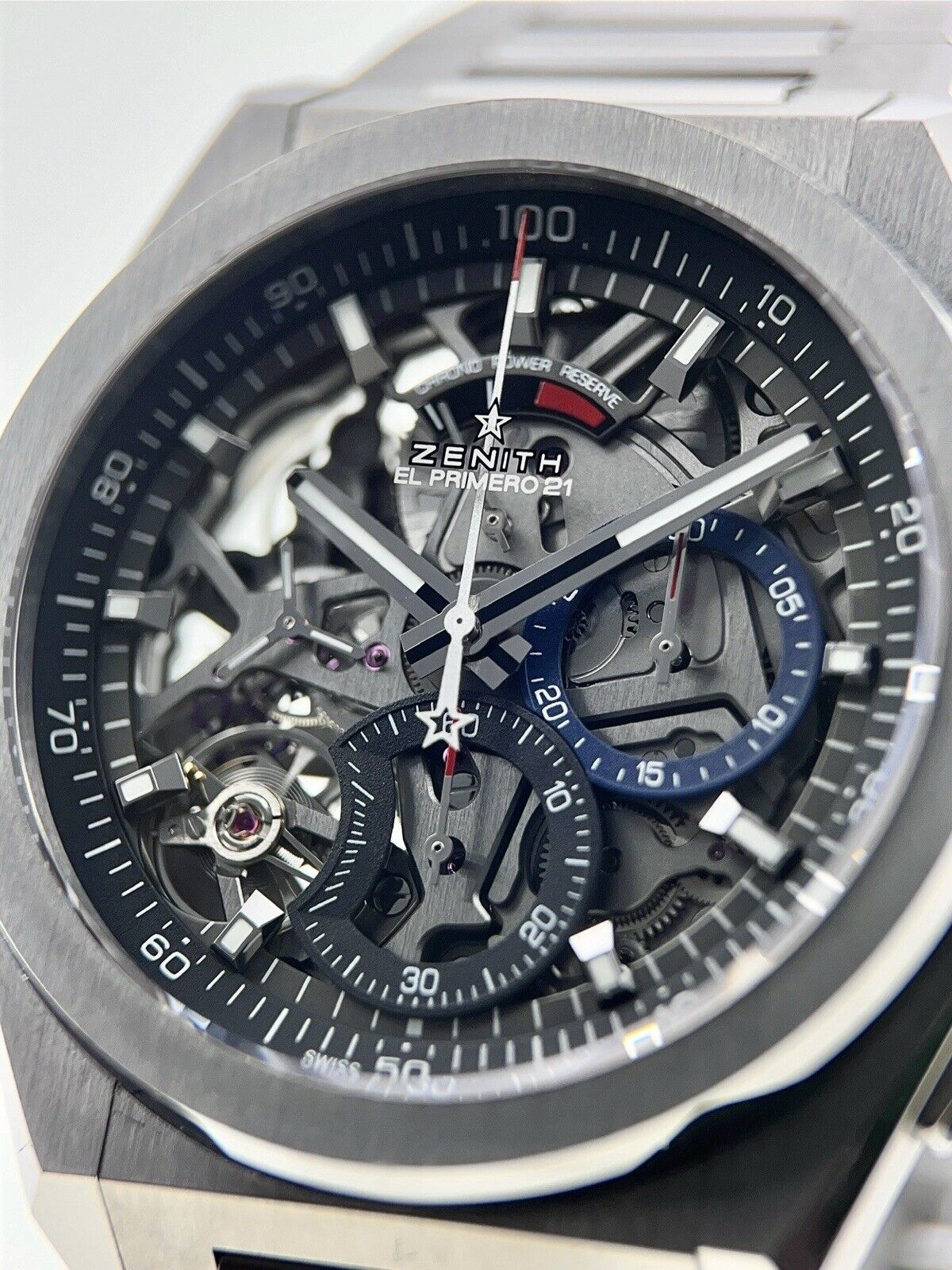 Zenith El Primero Titanium 44mm Automatic Men’s Watch 95.9000.9004  - Box/Papers