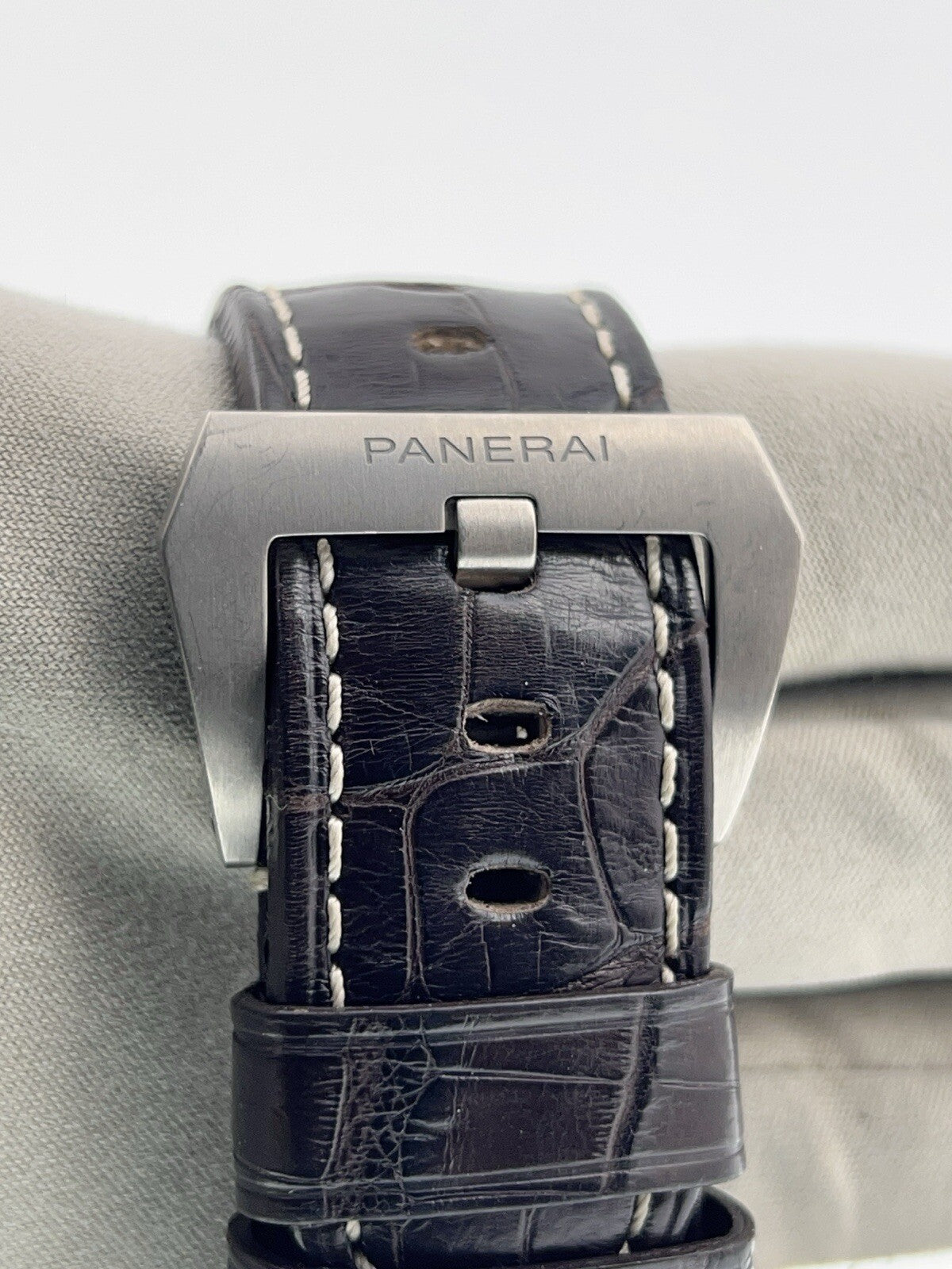 Panerai Luminor 1950 8 Days Titanium Brown Dial 44mm Manual Wind Men’s PAM0331