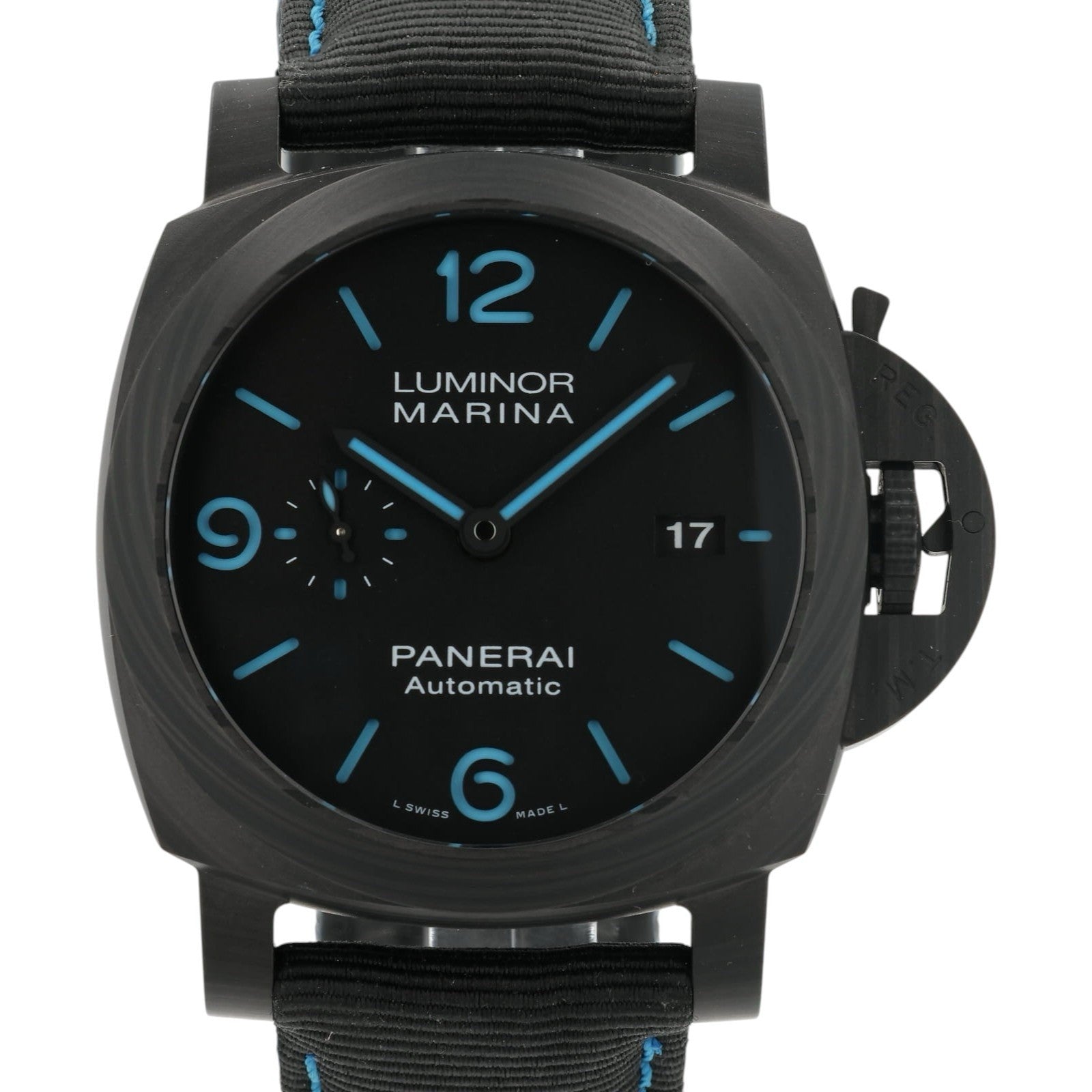 Panerai Luminor Marina Black Dial Carbon 44mm Automatic Men’s Watch PAM02661