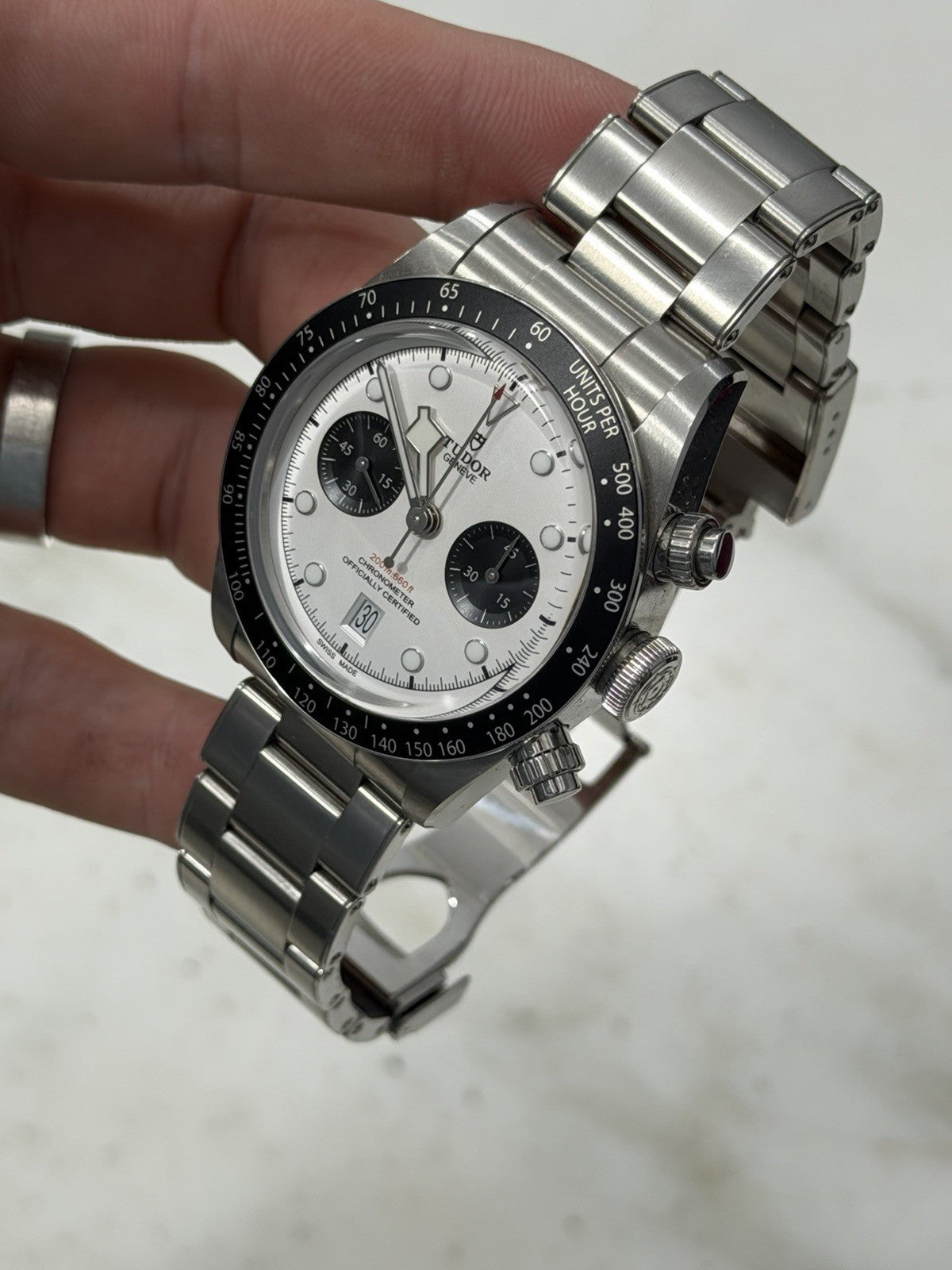2021 Tudor Chronograph Steel Panda 41mm Automatic Mens Watch 79360N