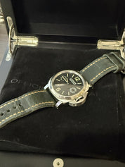Panerai Luminor Marina 8 Day 44mm Manual Steel Watch PAM590 PAM00590