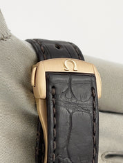 Omega Seamster Aqua Terra 18k Rose Gold Grey Dial 44mm Mens 231.53.44.52.06.001