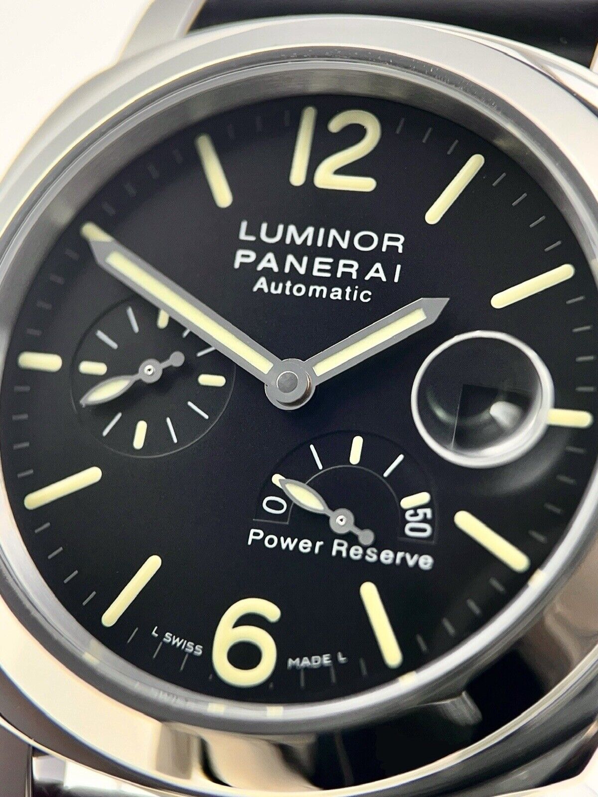 Panerai Luminor Power Reserve Steel 44mm Automatic Men’s Watch PAM01090 - B/P