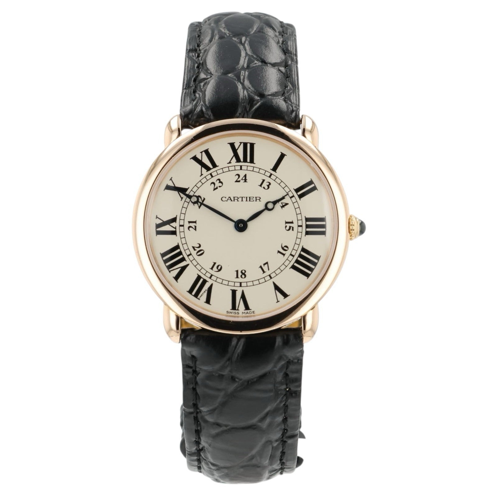 Cartier Ronde Louis Silver Dial 18k Rose Gold 36mm Manual Wind Men’s W6800251