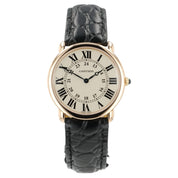 Cartier Ronde Louis Silver Dial 18k Rose Gold 36mm Manual Wind Men’s W6800251