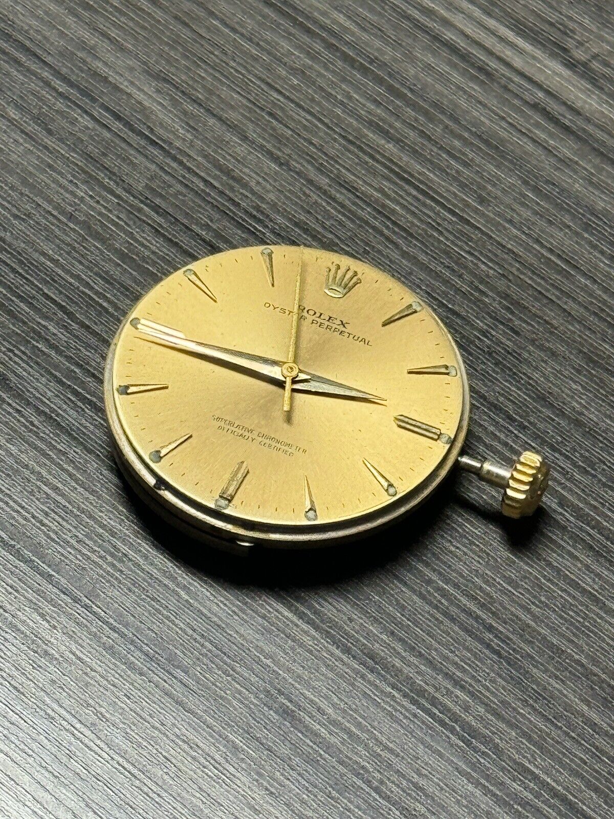 Rolex Oyster Perpetual 1560 Movement For Rolex Watch - Running!