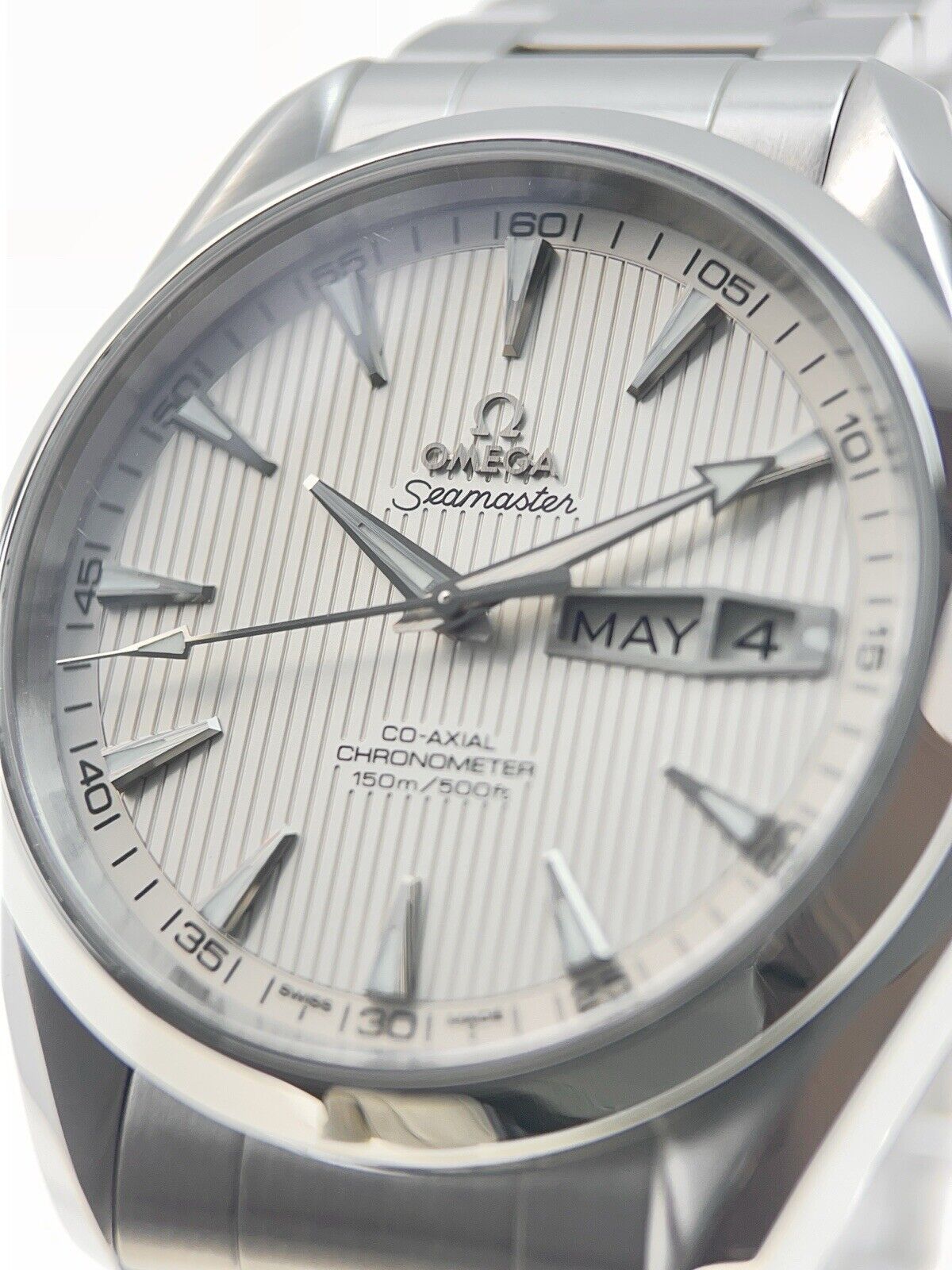 Omega Seamaster Aqua Terra Steel Silver Color Dial 43mm 231.10.43.22.02.001