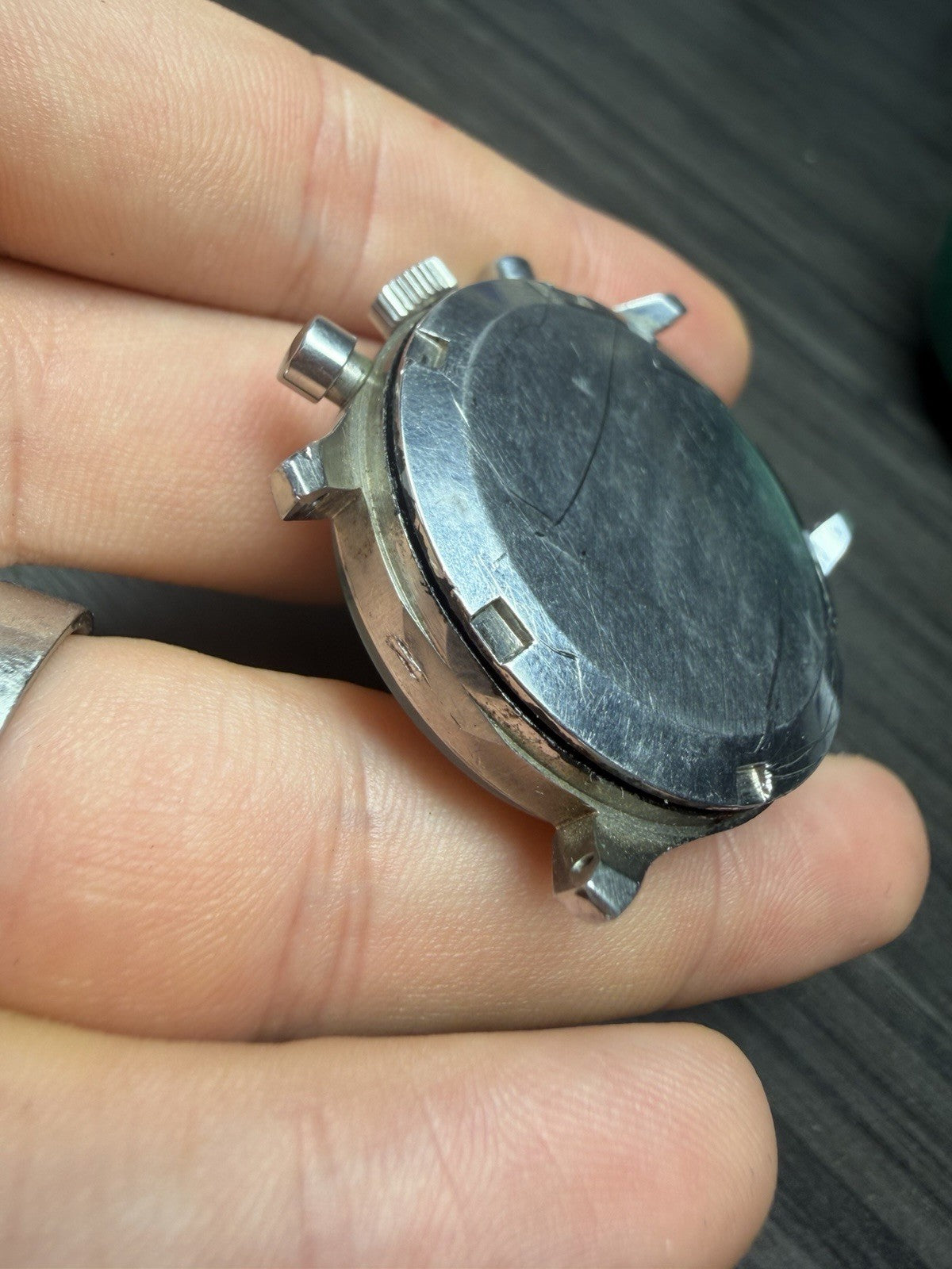 Gallet Multichron Decimal Chronograph 36mm Manual-Wind Watch - FOR PARTS