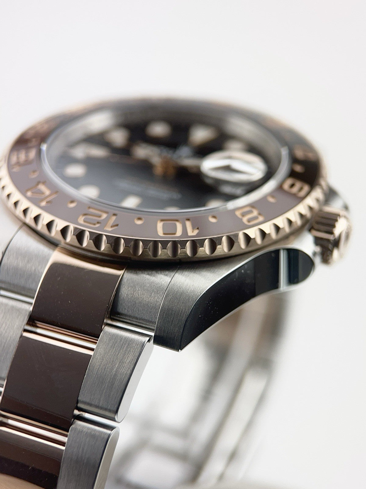 Rolex GMT-Master Gold & Steel Black Dial 40mm Automatic Men’s Watch 126711CHNR