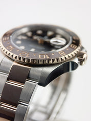 Rolex GMT-Master Gold & Steel Black Dial 40mm Automatic Men’s Watch 126711CHNR