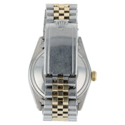 Rolex Two-tone Datejust Silver Dial Gold & Steel 36mm Automatic Men’s 1601