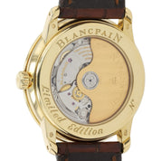Blancpain Villeret 18k Yellow Gold White Dial 36mm Automatic Mens Watch 1158