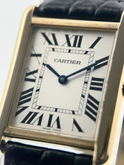 Cartier Tank Solo 18k Yellow Gold and Steel 27mm Quartz Men’s Watch W5200004