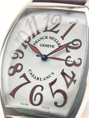 Franck Muller Casablanca Steel White Dial 34mm Automatic Men’s Watch 6850