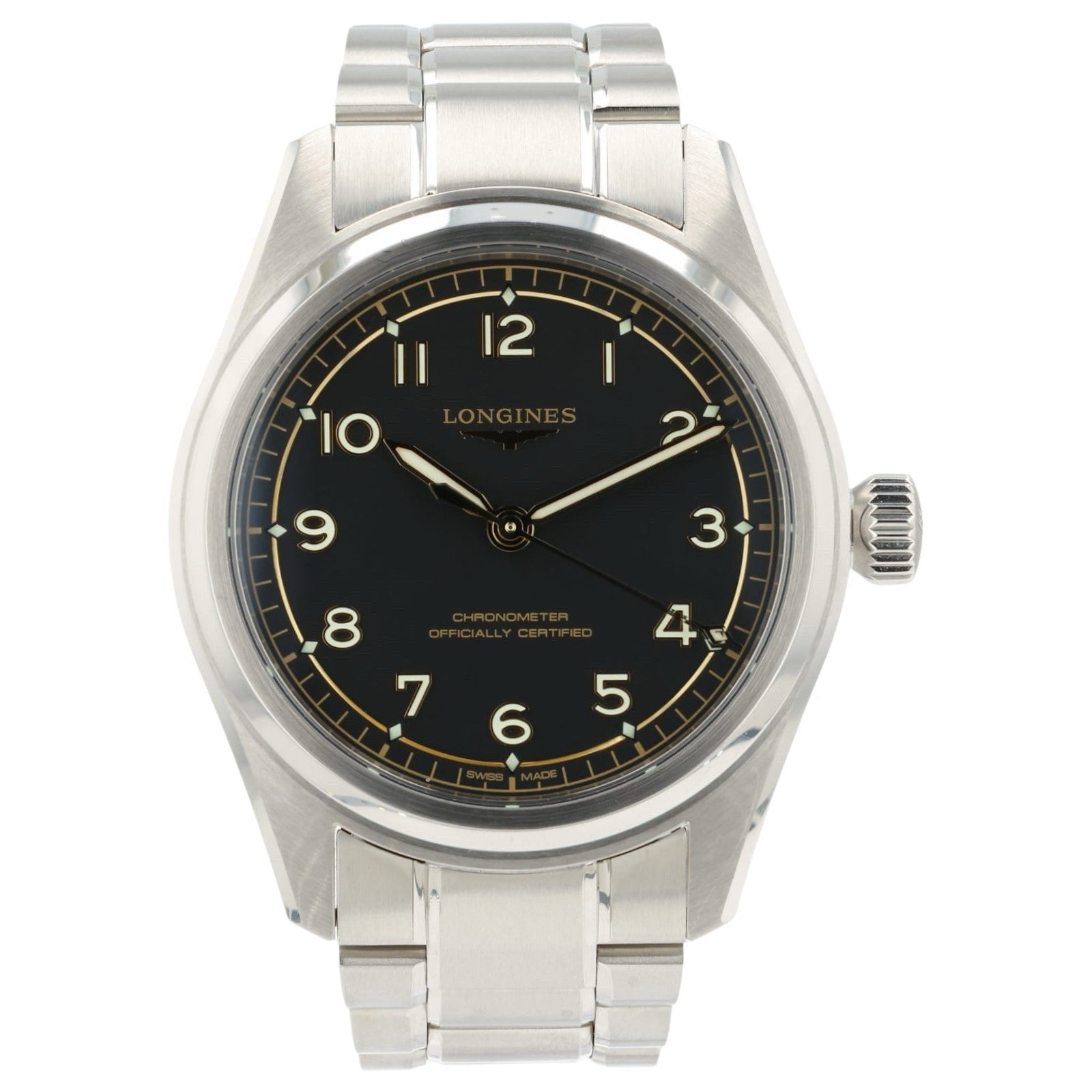 Longines Spirit Pilot Black Dial Stainless Steel 39mm Automatic Men’s L3.809.4