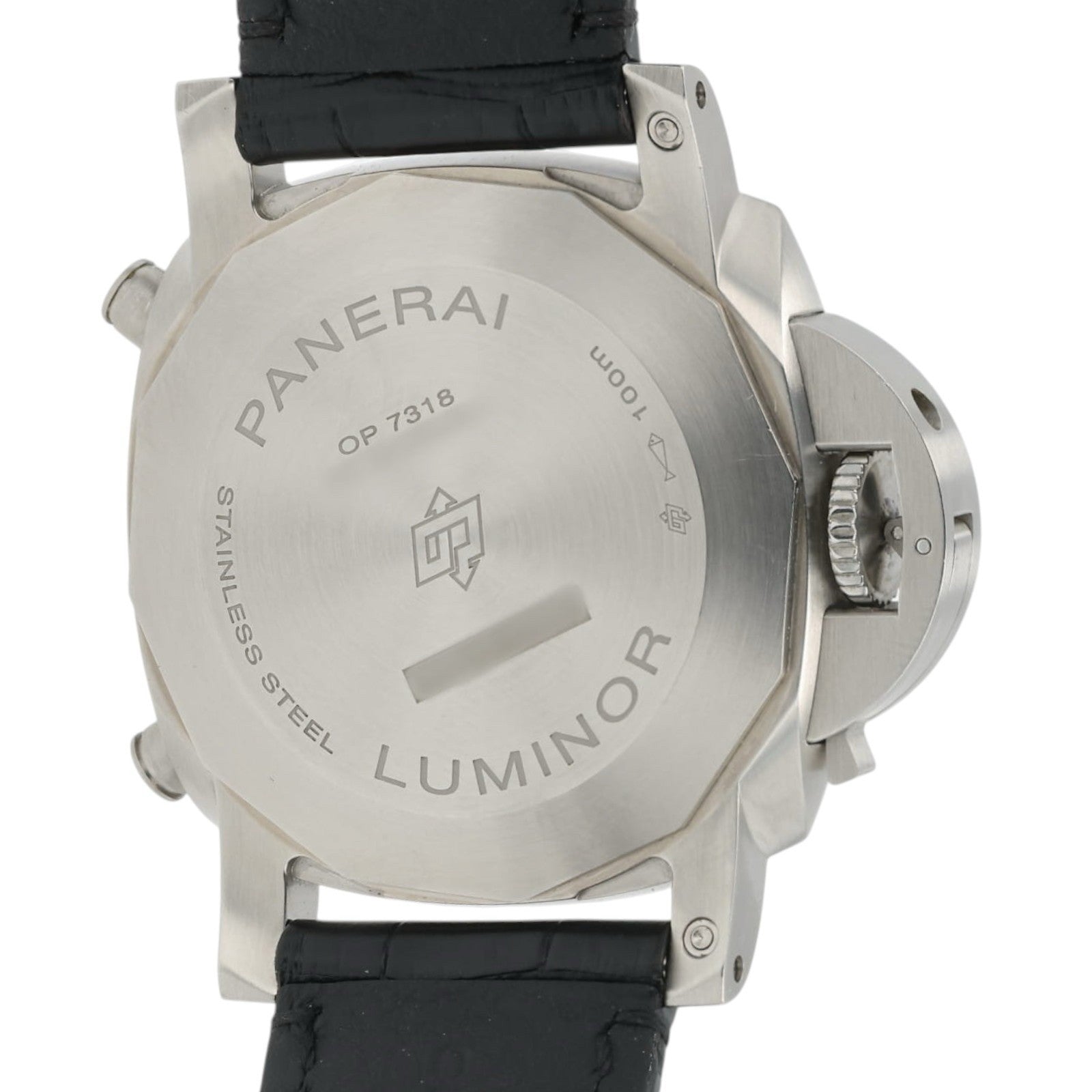 Panerai Luminor Chrono Black Dial Stainless Steel 44mm Automatic Men’s PAM01109