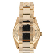 Rolex Day-Date Black Dial 18k Rose Gold 36mm Automatic Men’s Watch 118205