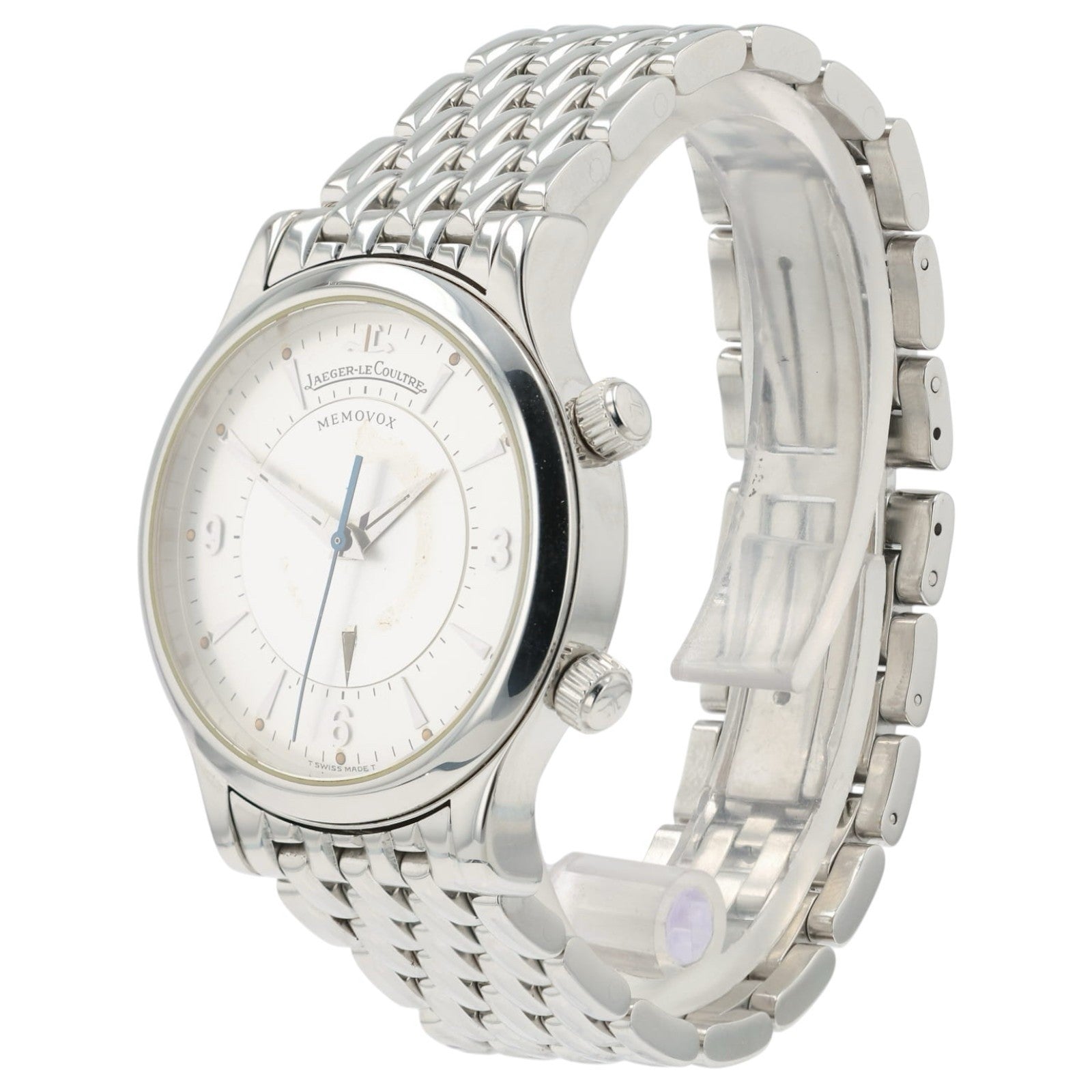 Jaeger-LeCoultre Master Memovox Silver Dial Steel 36mm Automatic Men’s 144.8.94