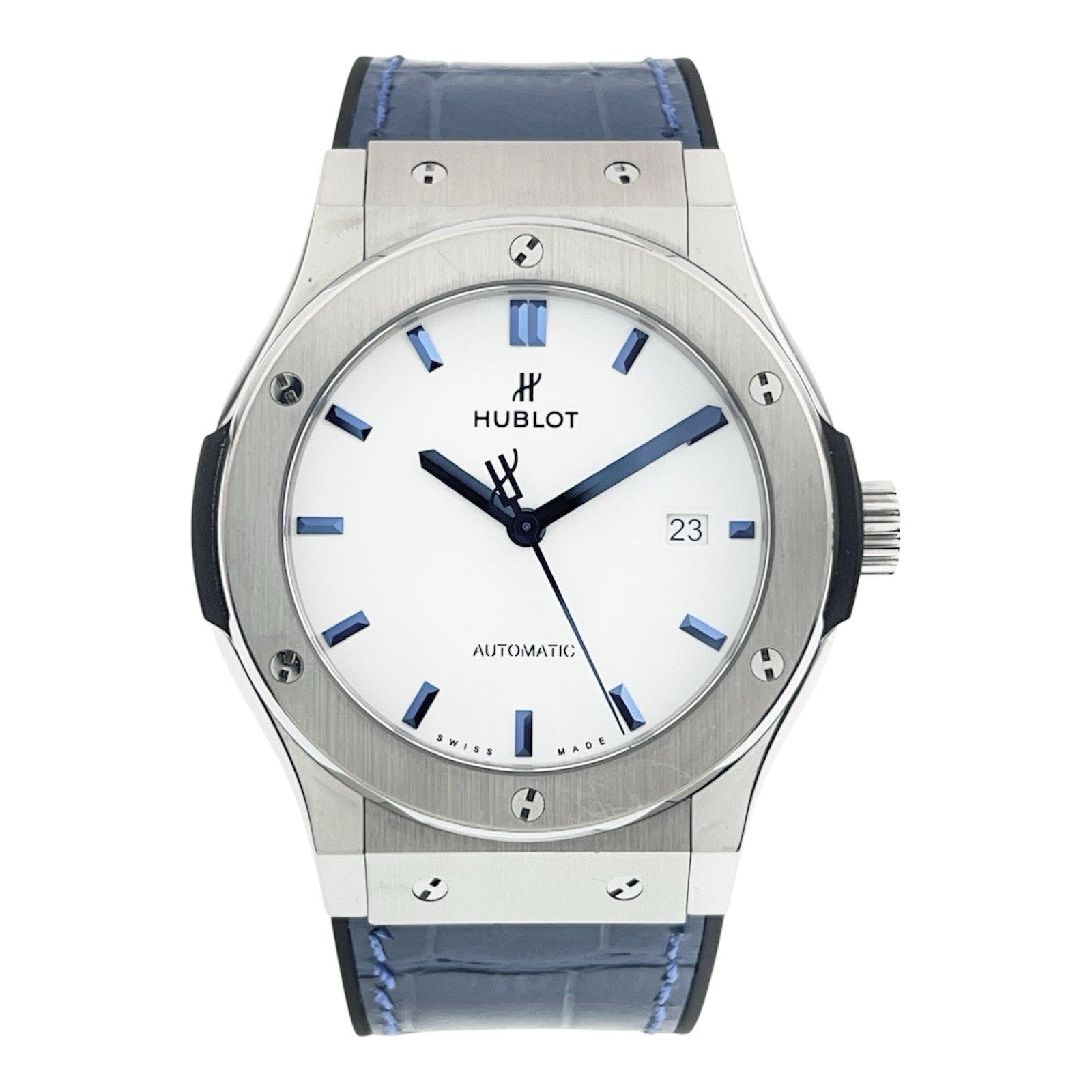 Hublot Classic Fusion Titanium White Dial 42mm Auto Watch 542.NX.2210.LR.JPN.17