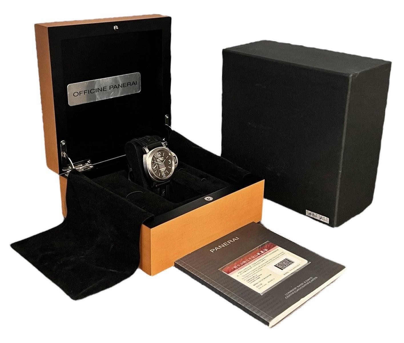 Panerai Luminor Marina Titanium Brown Dial 44mm Manual Wind Movement PAM00564